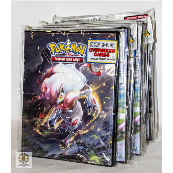 SIX POKÉMON PORTFOLIO ALBUMS