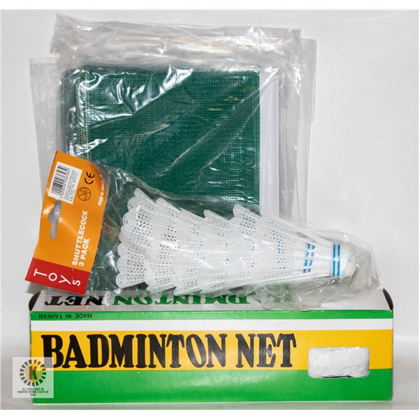 BADMINTON/PING-PONG NET SETS