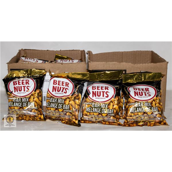 2 CASES ORIGINAL FLAVOURED BEER NUTS BB 1/25