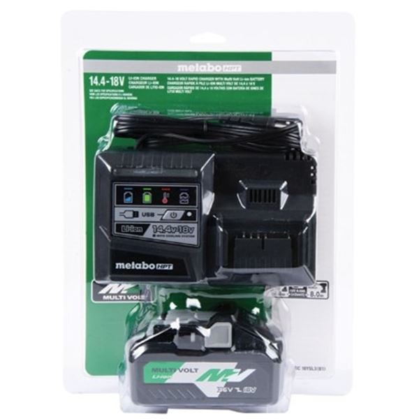 BRAND NEW METABO HPT LI-ION BATTERY AND CHARGER