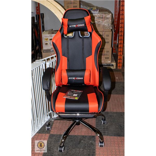NEW ASSEMBLED GTR RACING/GAMING COMPUTER CHAIR
