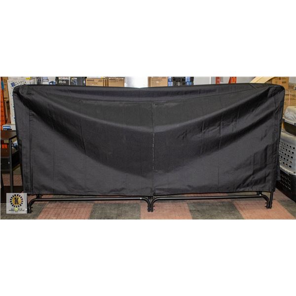 NEWLY ASSEMBLED LIBMALL 8 FT OUTDOOR ORGANIZER AND