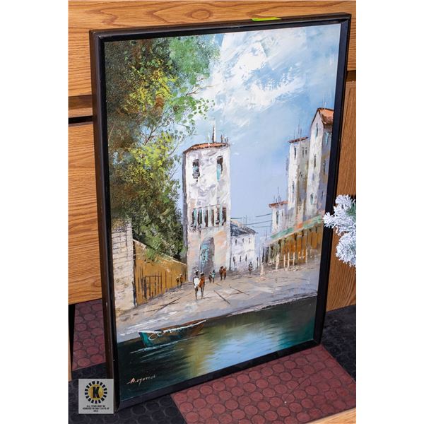 ORIGINAL OIL PAINTING SIGNED BY THE ARTIST