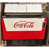 Image 1 : VINTAGE COCA-COLA COOLER H-38.5" W-26.5" L-44.5"