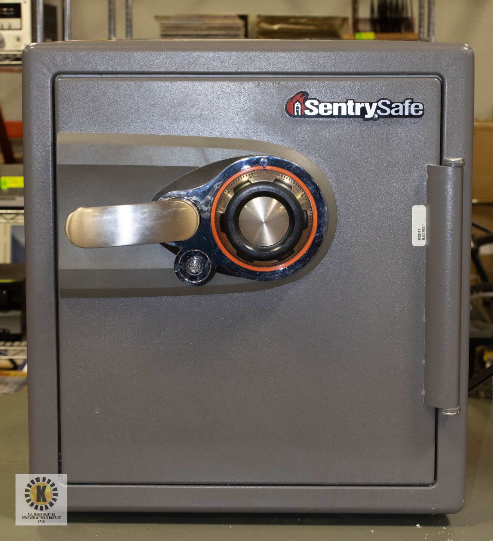 SENTRY SAFE FIRE RESISTANT DIAL SAFE W COMBINATION
