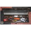 Image 1 : BLACK TOOLBOX WITH CONTENTS INCLUDES BITS