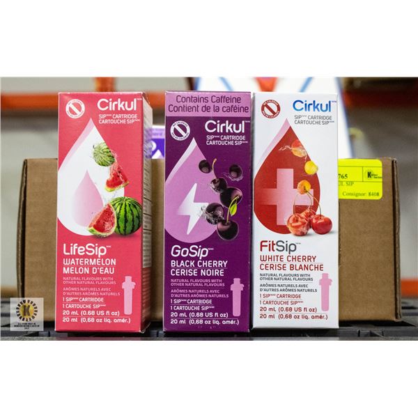 BRAND NEW CIRKUL SIP CARTRIDGES
