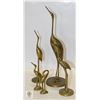 Image 1 : 5 BRASS CRANES