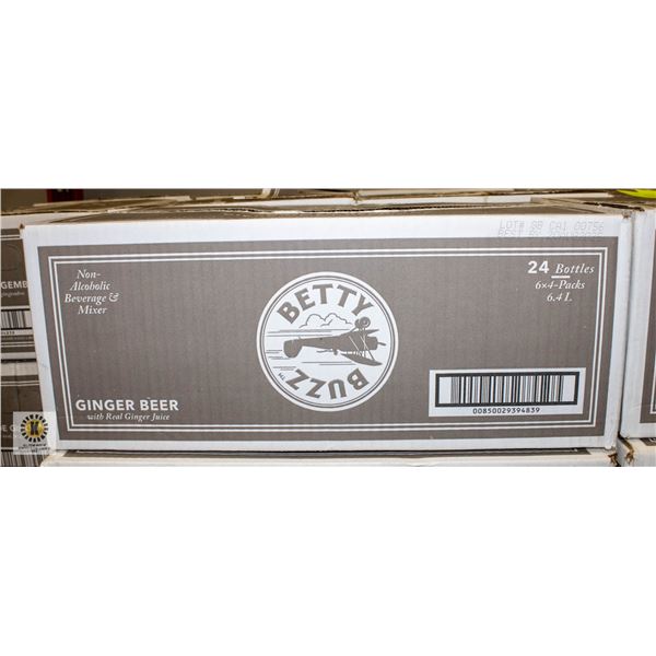 CASE OF 24 X 266ML BOTTLES OF GINGER BEER MADE BY