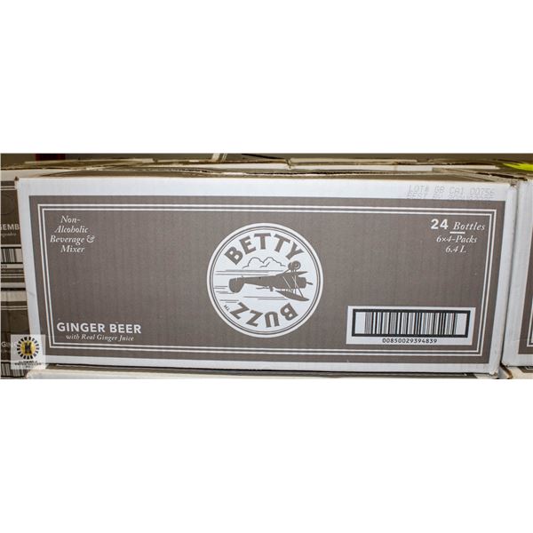 CASE OF 24 X 266ML BOTTLES OF GINGER BEER MADE BY