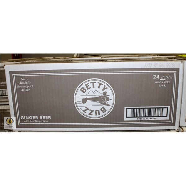 CASE OF 24 X 266ML BOTTLES OF GINGER BEER MADE BY