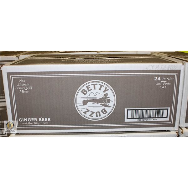 CASE OF 24 X 266ML BOTTLES OF GINGER BEER MADE BY