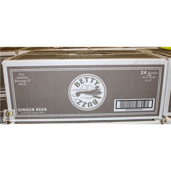 CASE OF 24 X 266ML BOTTLES OF GINGER BEER MADE BY