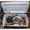 Image 1 : COOLER FULL OF TOOLS
