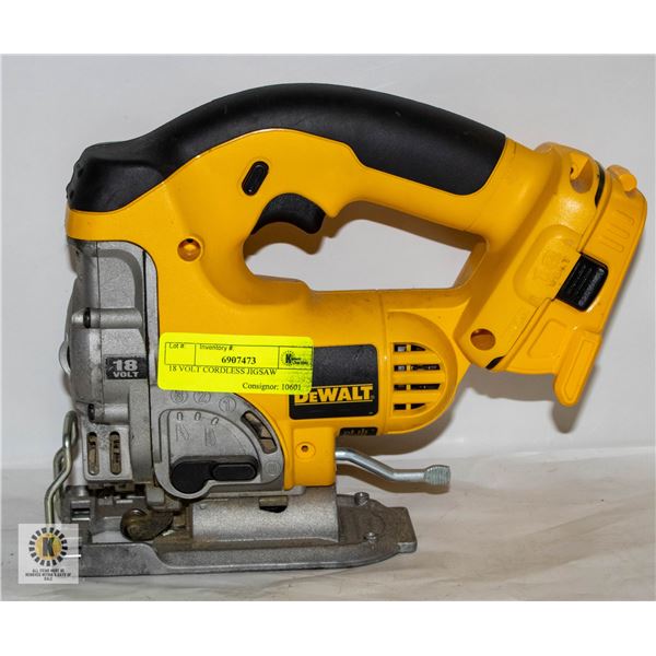 18 VOLT CORDLESS JIGSAW