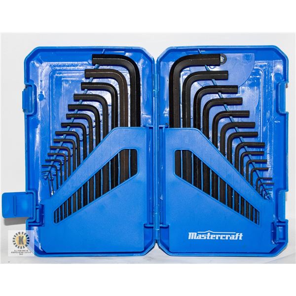 COMPLETE SET OF MASTERCRAFT ALLEN WRENCHES