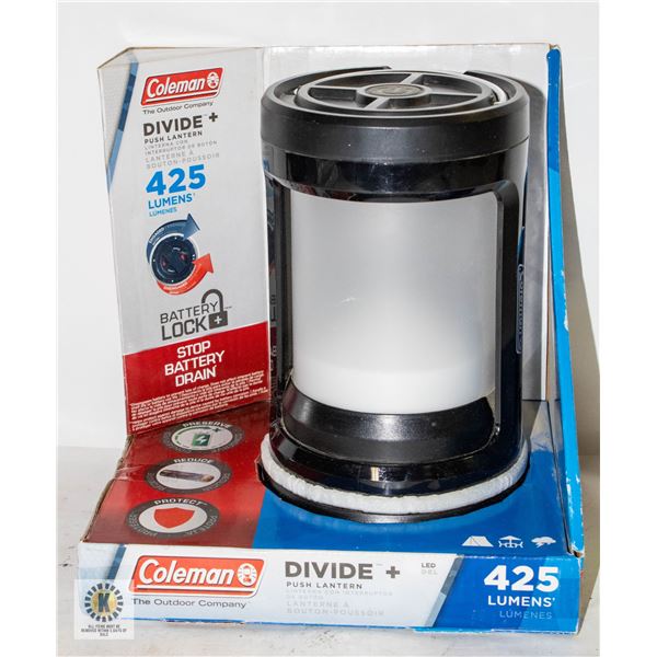 COLEMAN DIVIDE+ PUSH 425L LED LANTERN