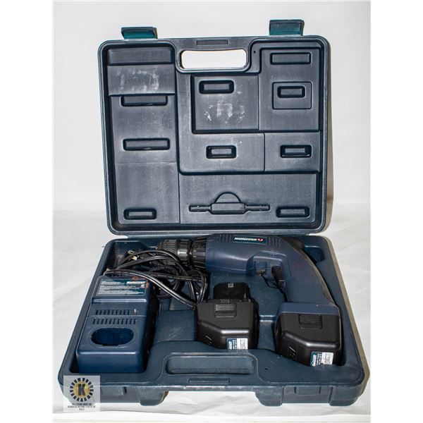 MASTERCRAFT 9.6V CORDLESS DRILL WITH