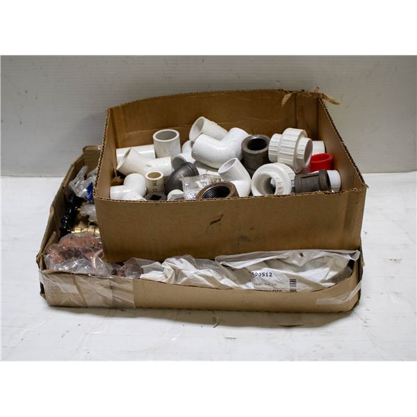 LOT OF NEW PVC FITTINGS & SOME BI FITTINGS