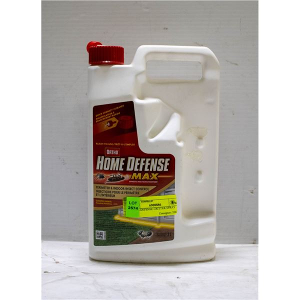 HOME DEFENSE CRITTER SPRAY