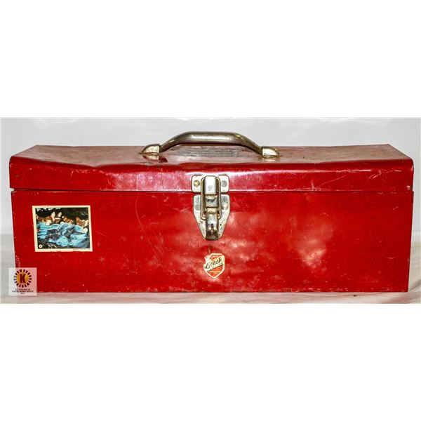 TOOLS BOX WITH ASSORTED TOOLS