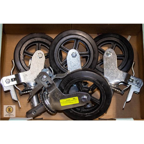 NEW 4 STAINLESS STEEL WHOLESALE REMOVABLE 6 INCH