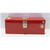 Image 1 : RED TOOL BOX WITH CONTENTS