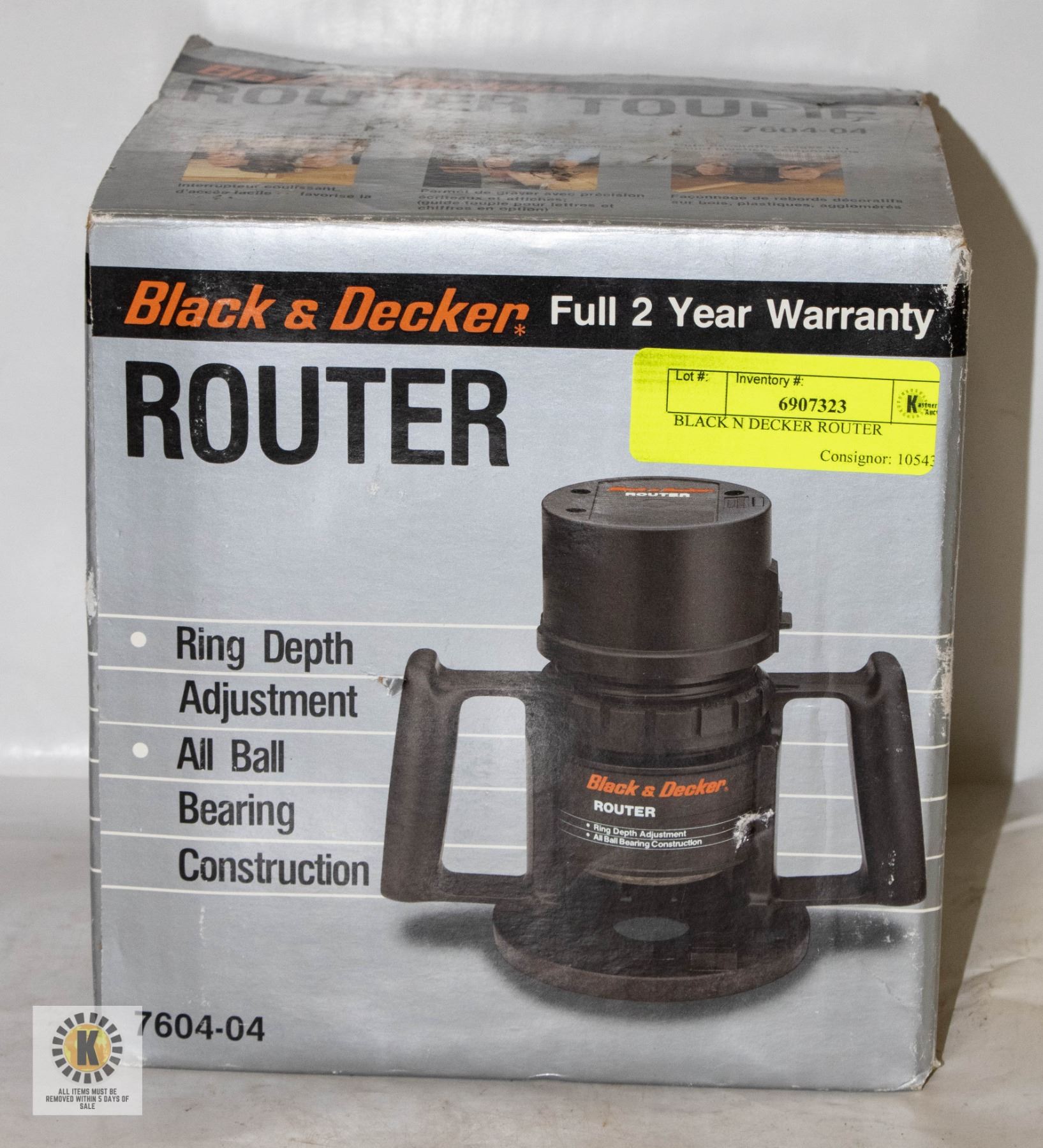 Blackner Router BLACK N DECKER ROUTER