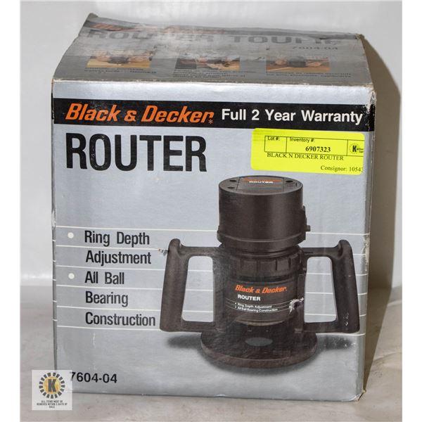 BLACK N DECKER ROUTER