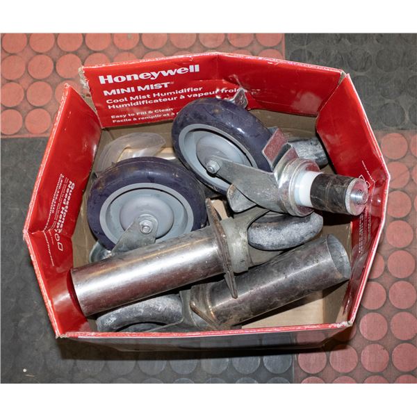 LOT OF WHEEL COASTERS