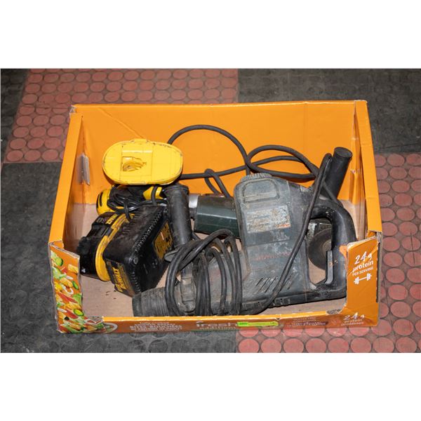 DEWALT DRILL+CHARGER, BOSCH HAMMER IMPACT &