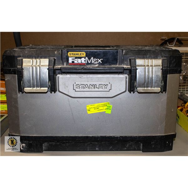 STANLEY FATMAX BOX WITH VARIOUS TOOLS