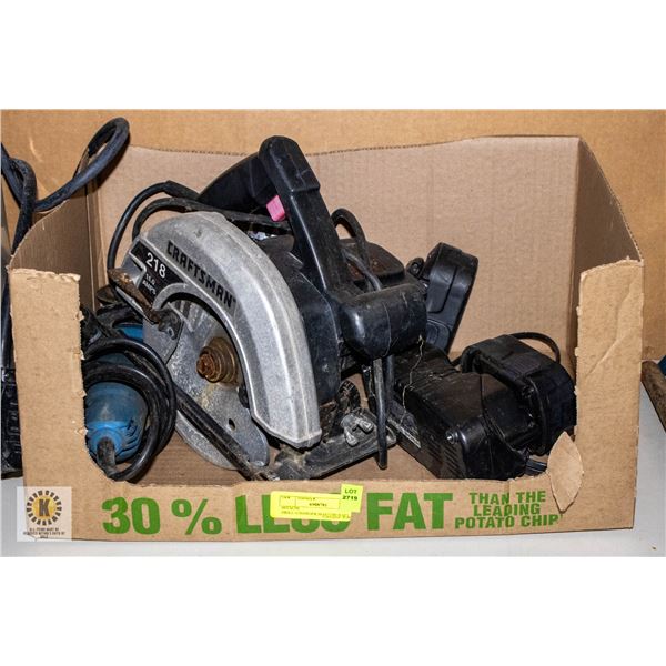 HITACHI DRILL+CHARGER,MASTERCRAFT ZIP DISC