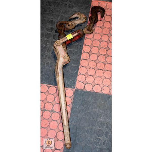 VINTAGE LEBUS LOAD CHAIN BINDER 26,000 LBS