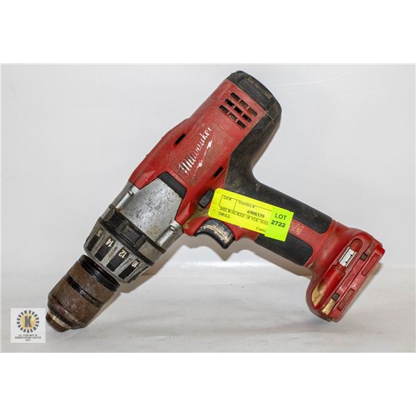 MILWAUKEE 18 VDC HAMMER DRILL
