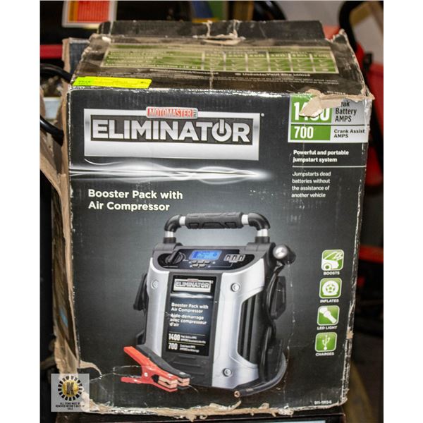 MOTOMASTER ELIMINATOR BOOSTER PACK WITH AIR