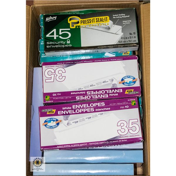 BOX ASST ENVELOPES