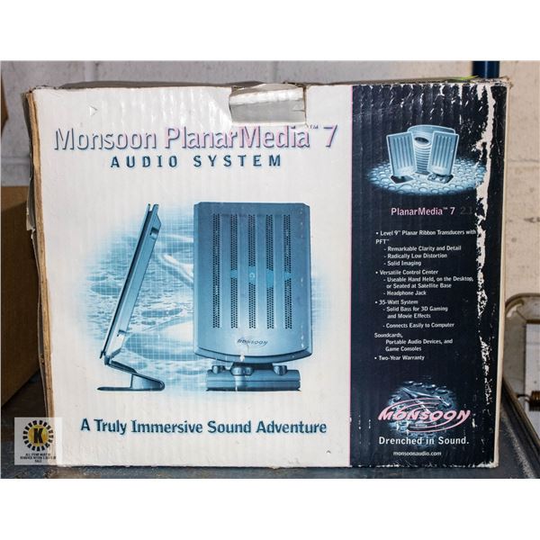 MONSOON PLANAR MEDIA 7 AUDIO SYSTEM