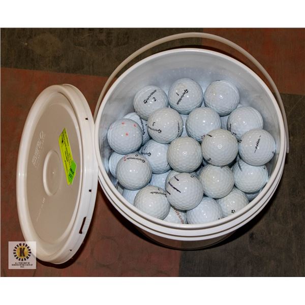 BUCKET TAYLORMADE RECLAIMED GOLF BALLS 5DZ