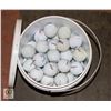 Image 1 : BUCKET TITLEIST RECLAIMED GOLF BALLS 5DZ