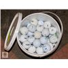 Image 1 : BUCKET NIKE RECLAIMED GOLF BALLS 5DZ
