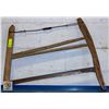 Image 1 : ANTIQUE LOG HAND SAW