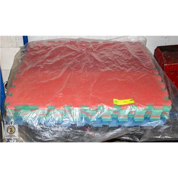 LOT OF 2' X 2' PUZZLE MATS