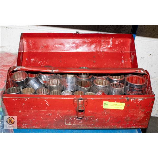 LOT OF 3/4" DRIVE SOCKETS