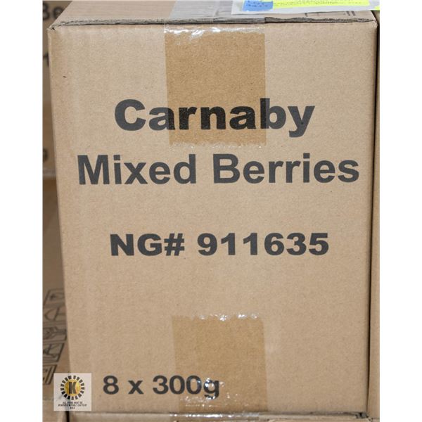 NEW CASE OF CARNABY MIXED BERRIES GUMMY CANDIES