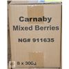 Image 1 : NEW CASE OF CARNABY MIXED BERRIES GUMMY CANDIES