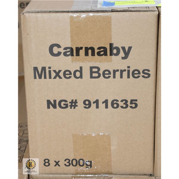 NEW CASE OF CARNABY MIXED BERRIES GUMMY CANDIES