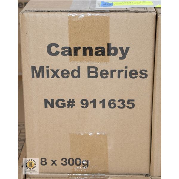 NEW CASE OF CARNABY MIXED BERRIES GUMMY CANDIES
