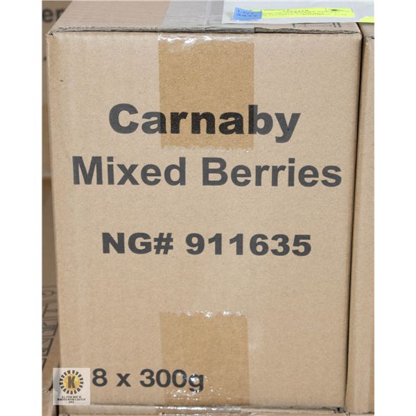 NEW CASE OF CARNABY MIXED BERRIES GUMMY CANDIES