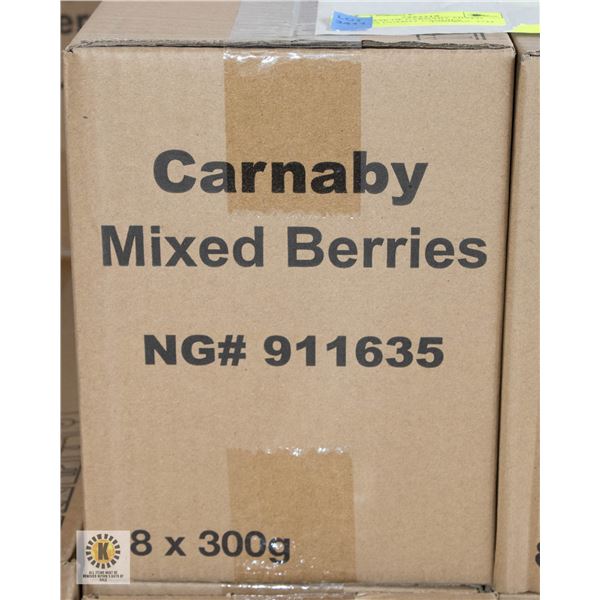 NEW CASE OF CARNABY MIXED BERRIES GUMMY CANDIES